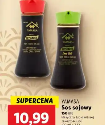 Lidl Sos sojowy Yamasa oferta