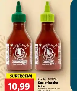Lidl Sos Sriracha Flying Goose oferta