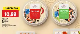 Lidl Vitasia Surimi oferta