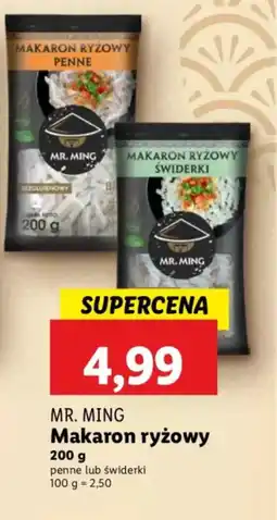 Lidl Makaron ryżowy Mr. Ming oferta