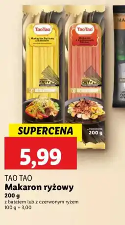 Lidl Makaron ryżowy Tao Tao oferta