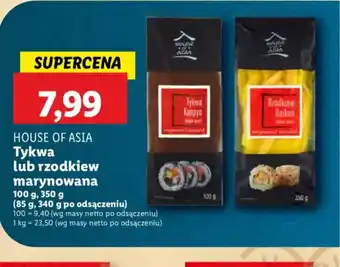 Lidl Tykwa lub rzodkiew marynowana House of Asia oferta