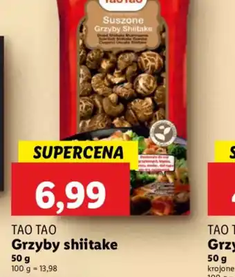 Lidl Grzyby shiitake Tao Tao oferta