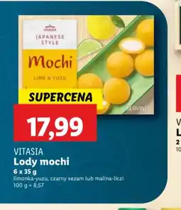 Lidl Lody mochi Vitasia oferta