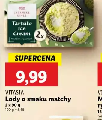 Lidl Lody o smaku matchy Vitasia oferta