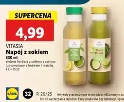 Lidl Napój z sokiem Vitasia oferta