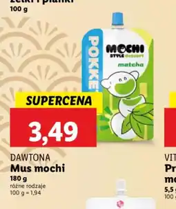 Lidl Mus mochi Dawtona oferta