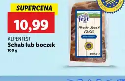 Lidl Alpenfest Schab lub boczek oferta