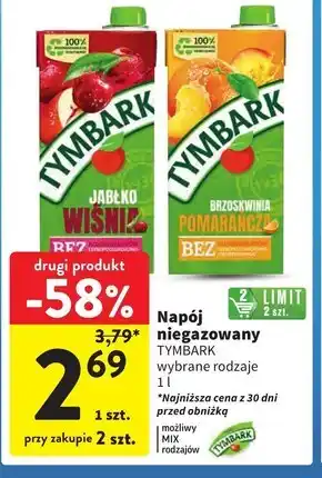 Intermarche Napój Tymbark oferta