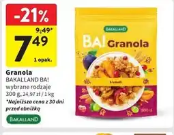 Intermarche Granola Bakalland oferta