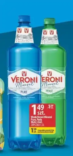 Delisso Delikatesy Veroni Mineral Perle Naturalna woda mineralna gazowana 1,5 l oferta