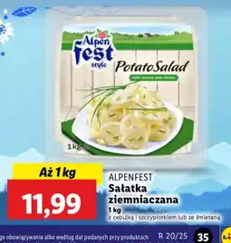 Lidl Sałatka ziemniaczana Alpenfest oferta