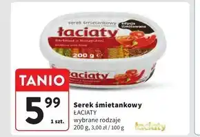 Intermarche Serek śmietankowy Łaciaty oferta