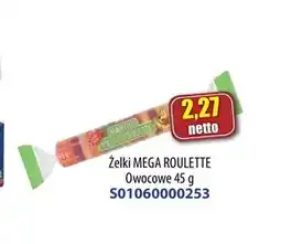 AT Haribo Mega-Roulette Żelki owocowe 45 g oferta