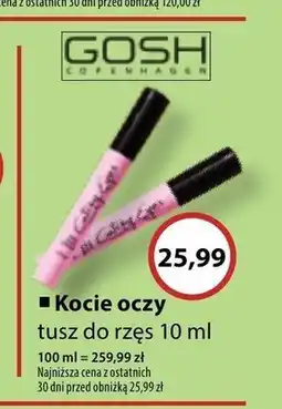 Drogeria alicja Tusz do rzęs Gosh oferta