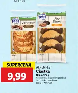 Lidl Ciastka Alpenfest oferta
