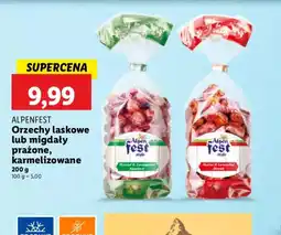 Lidl Orzechy laskowe lub migdały Alpenfest oferta