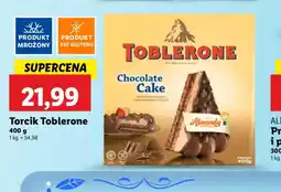 Lidl Torcik Toblerone oferta