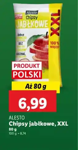 Lidl Chipsy jabłkowe Alesto XXL oferta