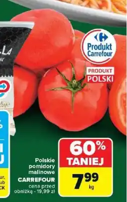Carrefour Polskie pomidory malinowe CARREFOUR oferta