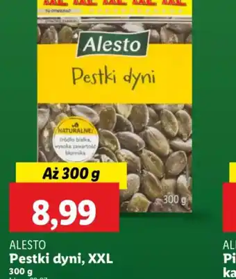 Lidl Pestki dyni Alesto XXL oferta