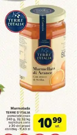 Carrefour Marmolada TERRE D'ITALIA oferta