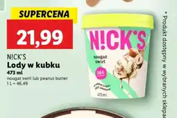 Lidl Lody w kubku N!CK'S oferta