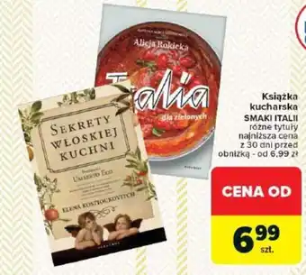 Carrefour Książka kucharska SMAKI ITALII oferta