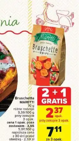 Carrefour Bruschetta MARETTI oferta
