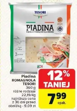 Carrefour Piadina ROMAGNOLA TESORI oferta