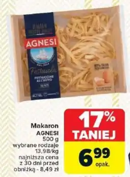 Carrefour Makaron AGNESI oferta