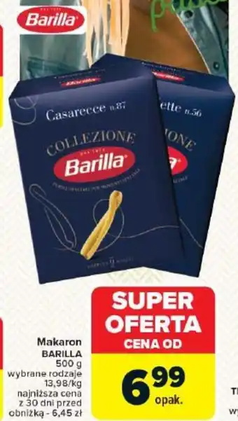 Carrefour Makaron BARILLA oferta