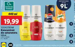 Lidl Koncentrat do saturatora Sodastream oferta