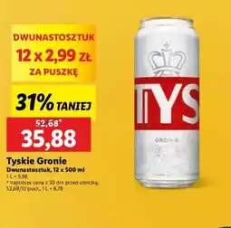 Lidl Tyskie Gronie oferta