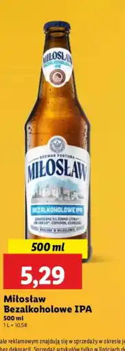 Lidl Miłosław Bezalkoholowe IPA oferta