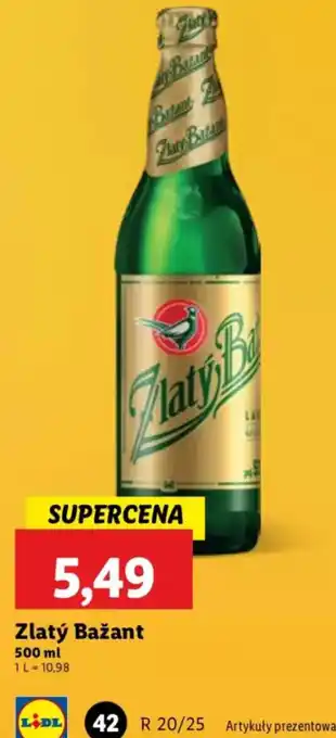 Lidl Zlatý Bažant oferta