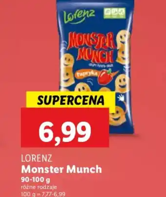 Lidl Monster Munch Lorenz oferta