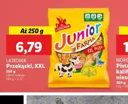 Lidl Lajkonik Przekąski Junior Farma XXL oferta