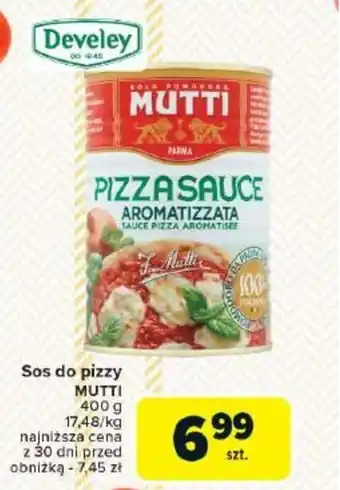 Carrefour Sos do pizzy MUTTI oferta