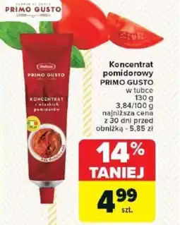 Carrefour Koncentrat pomidorowy PRIMO GUSTO oferta