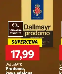 Lidl Kawa mielona Dallmayr Prodomo oferta