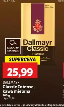 Lidl Dallmayr Classic Intense, kawa mielona oferta