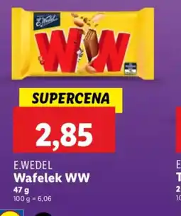 Lidl Wafle Wedel WW oferta