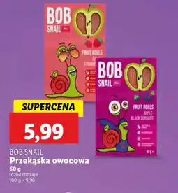 Lidl Przekąska owocowa Bob Snail oferta