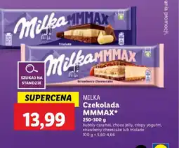 Lidl Czekolada Milka MMMAX oferta