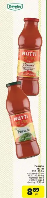 Carrefour Passata MUTTI oferta
