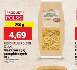 Lidl Makaron z jaj przepiórczych oferta