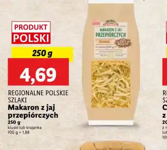 Lidl Makaron z jaj przepiórczych oferta