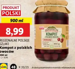 Lidl Kompot z polskich owoców oferta