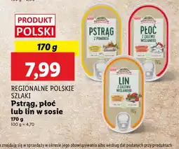 Lidl Pstrąg, płoć lub lin w sosie oferta